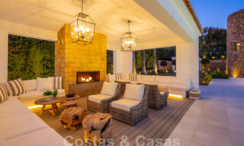 Spectaculaire luxevilla te koop in resort stijl met zeezicht in Nueva Andalucia’s golfvallei, Marbella 61069
