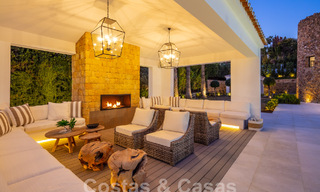 Spectaculaire luxevilla te koop in resort stijl met zeezicht in Nueva Andalucia’s golfvallei, Marbella 61069 