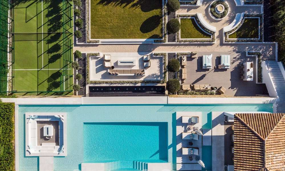 Spectaculaire luxevilla te koop in resort stijl met zeezicht in Nueva Andalucia’s golfvallei, Marbella 61098