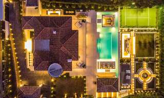 Spectaculaire luxevilla te koop in resort stijl met zeezicht in Nueva Andalucia’s golfvallei, Marbella 61104 