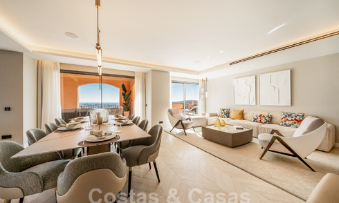 Luxe appartement te koop met een modern interieur in een luxe complex in Nueva Andalucia’s golfvallei, Marbella 63386