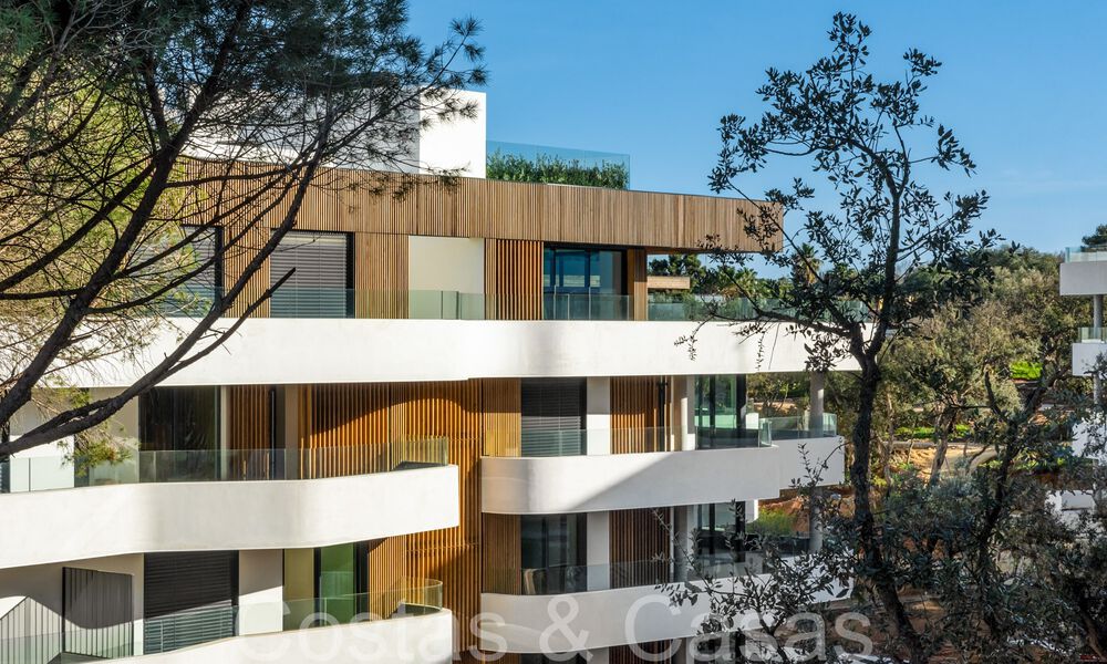 Nieuwe, duurzame, luxe appartementen te koop in een omsloten community van Sotogrande, Costa del Sol 63845