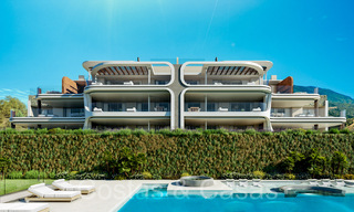 Nieuwbouwproject van boutique appartementen te koop, in een geprivilegieerd golfresort in de heuvels van Marbella - Benahavis 63771 