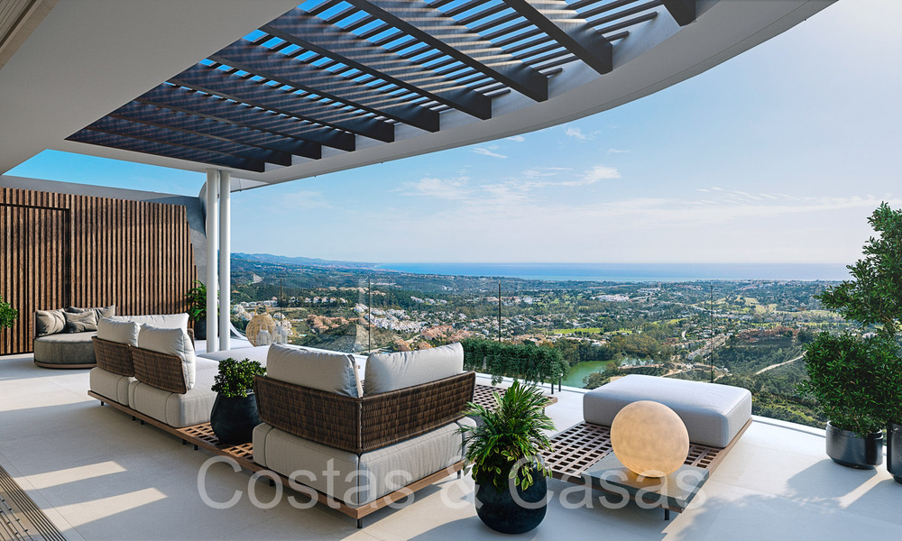 Nieuwbouwproject van boutique appartementen te koop, in een geprivilegieerd golfresort in de heuvels van Marbella - Benahavis 63776