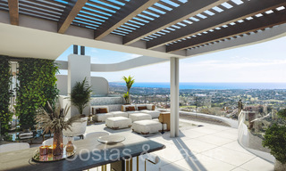Nieuwbouwproject van boutique appartementen te koop, in een geprivilegieerd golfresort in de heuvels van Marbella - Benahavis 63777 