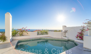 Exclusief penthouse met privézwembad en panoramisch zeezicht te koop in een Mediterraan complex op Marbella’s Golden Mile 63946 