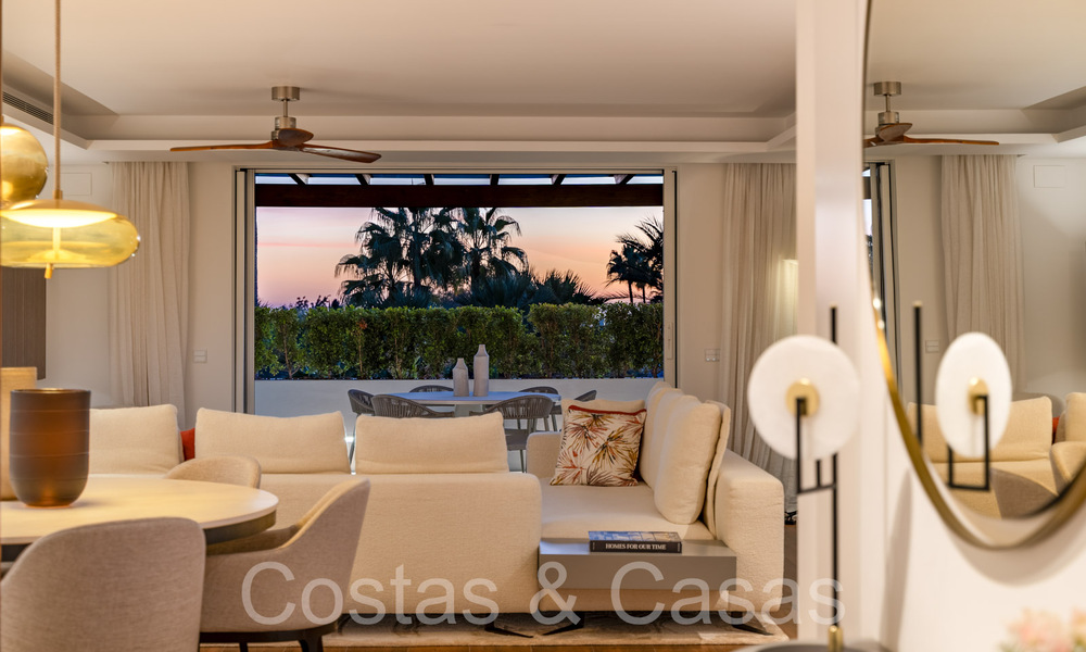Luxe appartement met 3 slaapkamers te koop in een gated en beveiligd gewild complex op de Golden Mile van Marbella 63950