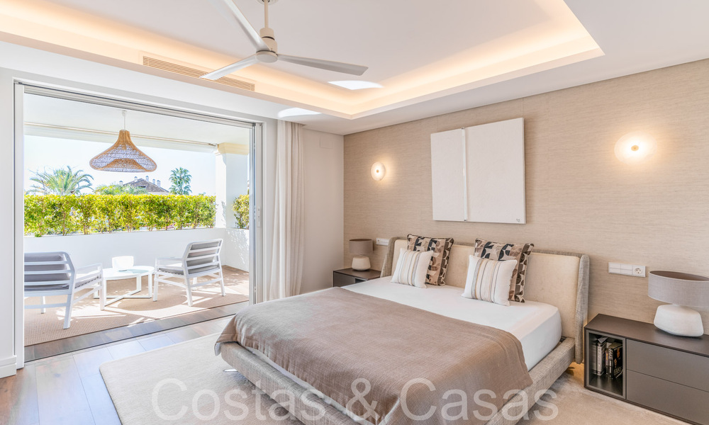 Luxe appartement met 3 slaapkamers te koop in een gated en beveiligd gewild complex op de Golden Mile van Marbella 63966