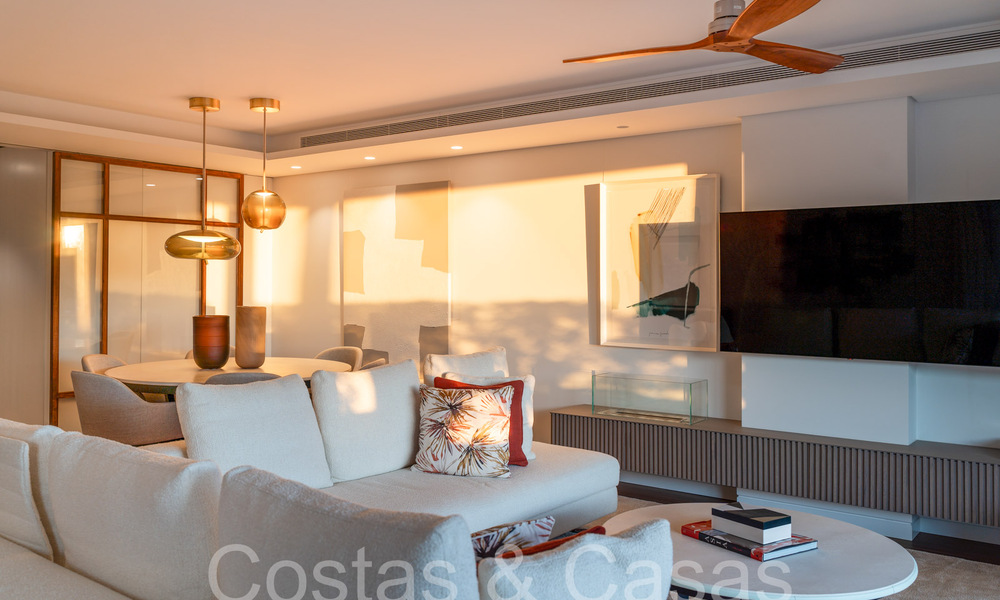 Luxe appartement met 3 slaapkamers te koop in een gated en beveiligd gewild complex op de Golden Mile van Marbella 63989