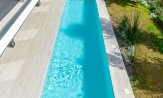 Instapklare, moderne luxevilla te koop met infinity zwembad in een exclusieve gated community in Benalmadena, Costa del Sol 64092 