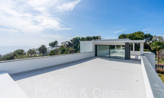 Instapklare, moderne luxevilla te koop met infinity zwembad in een exclusieve gated community in Benalmadena, Costa del Sol 64093 