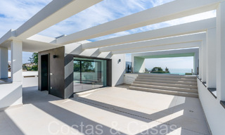 Instapklare, moderne luxevilla te koop met infinity zwembad in een exclusieve gated community in Benalmadena, Costa del Sol 64096 