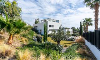 Instapklare, moderne luxevilla te koop met infinity zwembad in een exclusieve gated community in Benalmadena, Costa del Sol 64099 