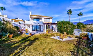 Mediterrane strandvilla te koop op eerstelijnsstrand nabij het centrum van Estepona 64015 