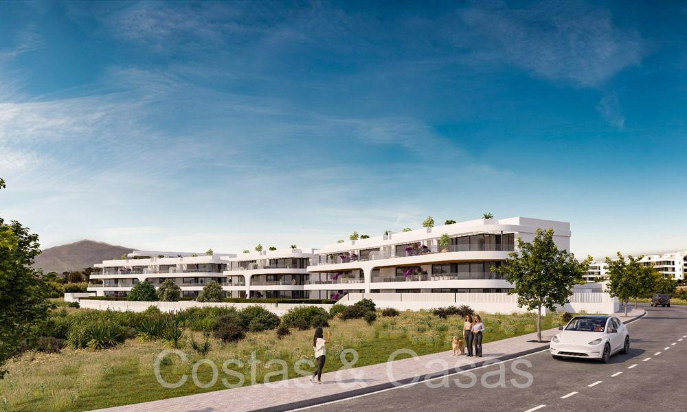 Nieuwbouwproject van appartementen te koop op de New Golden Mile tussen Marbella en Estepona 64284