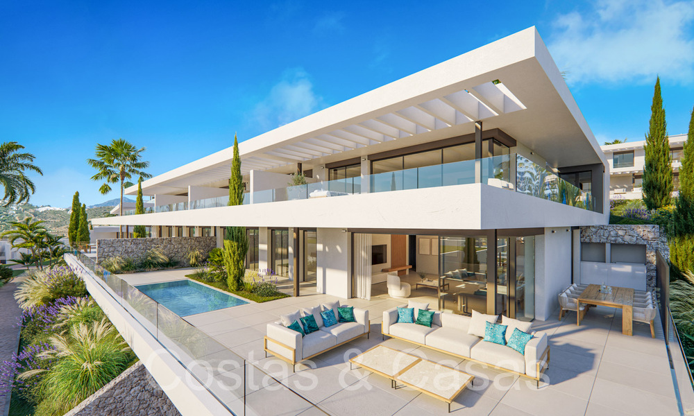 Prestigieuze nieuwbouwappartementen direct aan de golfbaan te koop, met zee- en golfzicht, Oost-Marbella 64733