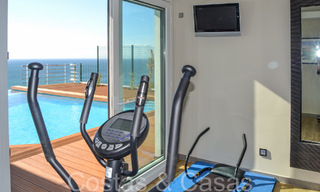 Luxueuze villa met moderne bouwstijl en adembenemend zeezicht te koop in Manilva, Costa del Sol 64982 