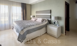Luxueuze villa met moderne bouwstijl en adembenemend zeezicht te koop in Manilva, Costa del Sol 65000 
