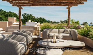 Bouwperceel met villaproject te koop op loopafstand van alle voorzieningen en het strand op de Golden Mile van Marbella 64722 