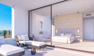 Nieuw op de markt! Nieuwe, moderne, vrijstaande luxevilla’s te koop grenzend aan de golfbaan in Estepona 65142 