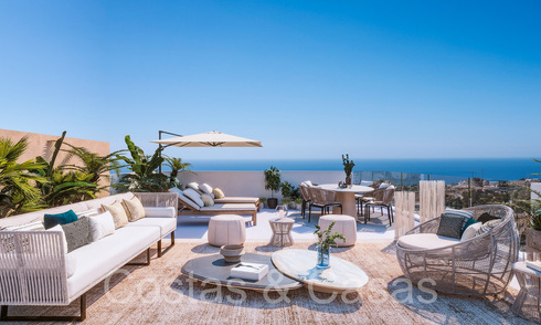Exclusief project met panoramisch zeezicht te koop in Benalmadena, Costa del Sol 65567