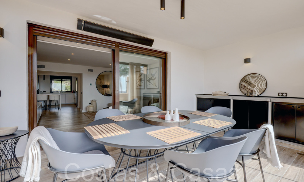 Instapklaar, luxe appartement volledig gerenoveerd met panoramisch uitzicht op de Middellandse Zee te koop in Marbella - Benahavis 67190