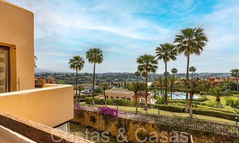Instapklaar, luxe appartement volledig gerenoveerd met panoramisch uitzicht op de Middellandse Zee te koop in Marbella - Benahavis 67194