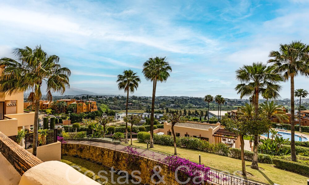 Instapklaar, luxe appartement volledig gerenoveerd met panoramisch uitzicht op de Middellandse Zee te koop in Marbella - Benahavis 67196