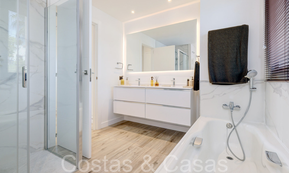 Instapklaar, luxe appartement volledig gerenoveerd met panoramisch uitzicht op de Middellandse Zee te koop in Marbella - Benahavis 67204