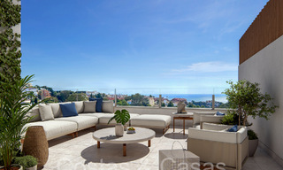 Nieuwe appartementen met moderne stijl te koop in complex met veel faciliteiten in Fuengirola, Costa del Sol 67421 