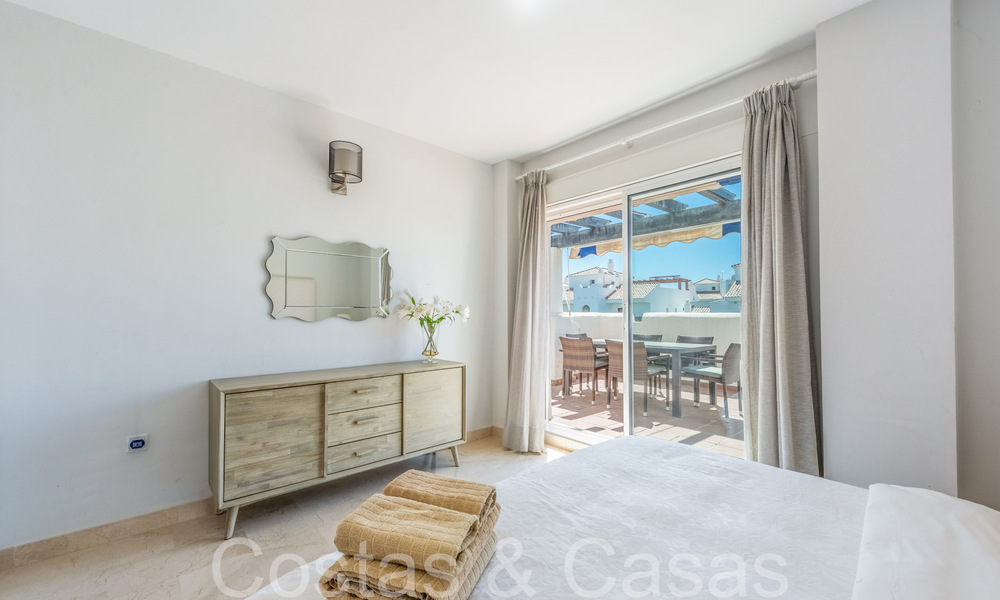 Beachside penthouse te koop op loopafstand van het strand en centrum in San Pedro, Marbella 67693
