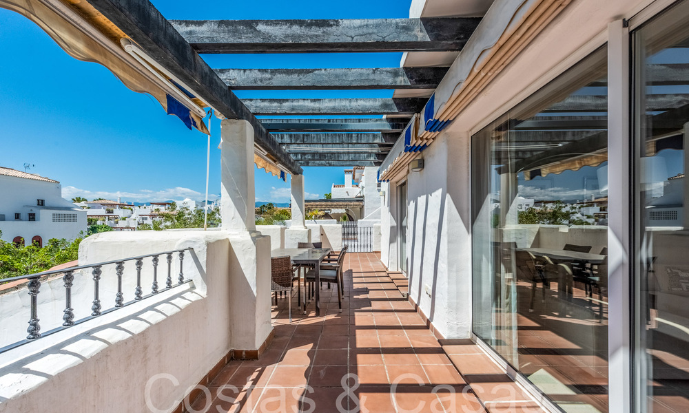 Beachside penthouse te koop op loopafstand van het strand en centrum in San Pedro, Marbella 67697