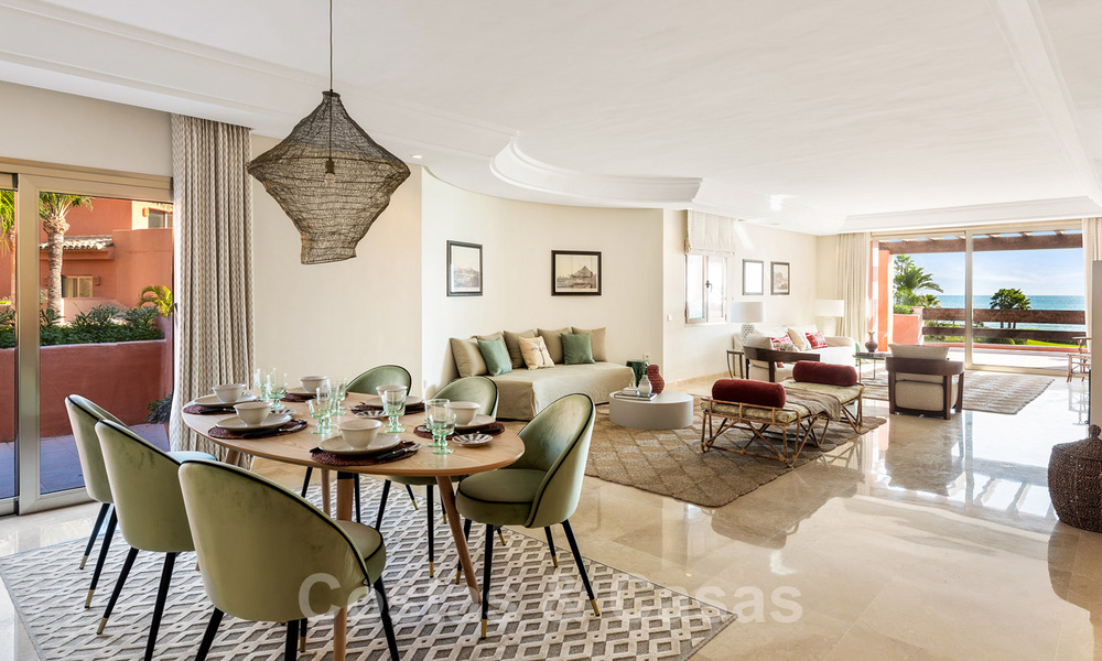 Eerstelijnstrand luxe penthouses te koop in Marbella. Laatste unit, superhoge korting! 33881