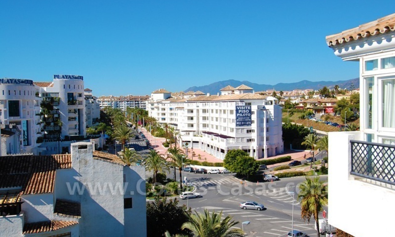 Penthouse appartement te koop in het centrum van Puerto Banus, Marbella 1