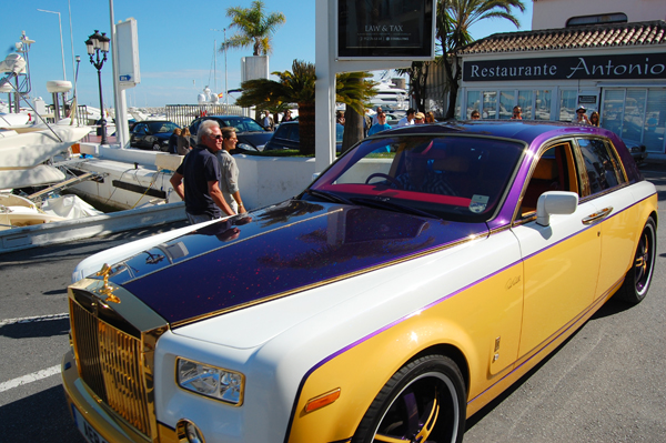 Rolls Royce in Puerto Banus