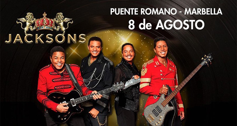 De legendarische Jacksons komen naar Marbella, Live in Concert!