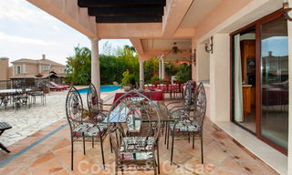 Villa te koop in Marbella – Benahavis met panoramisch golf- en zeezicht 31161 
