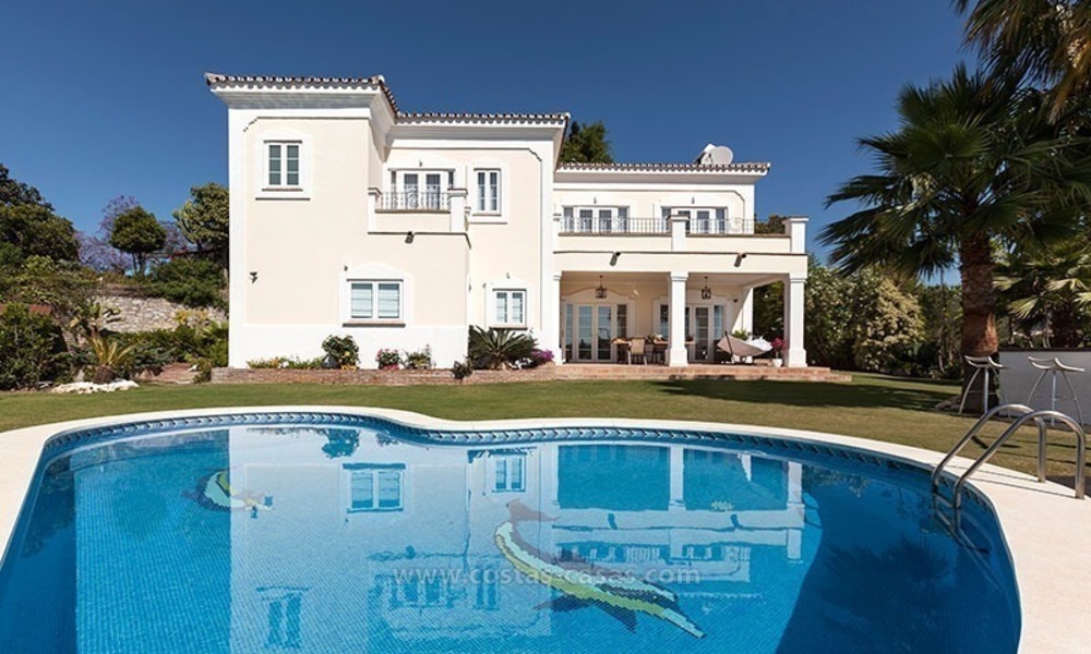 Te koop: Luxueuze frontlijn golf villa te Marbella 2132