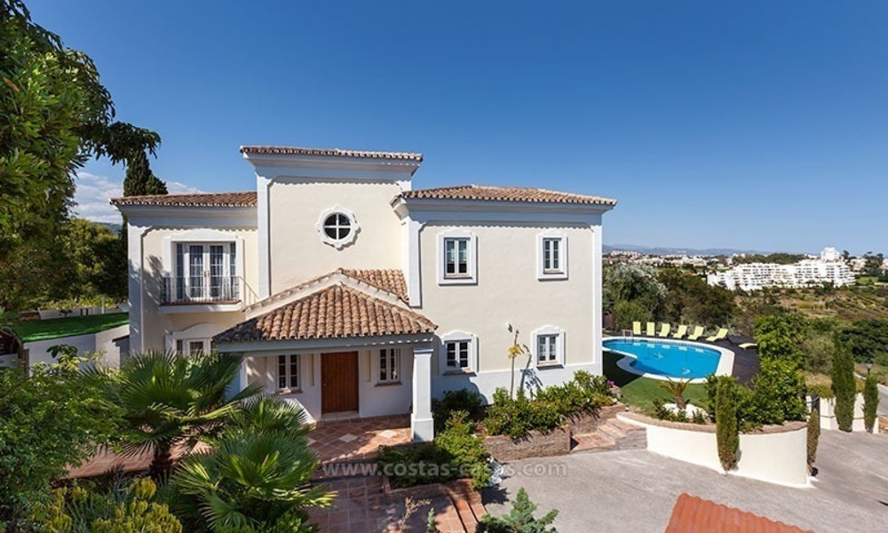 Te koop: Luxueuze frontlijn golf villa te Marbella 2156