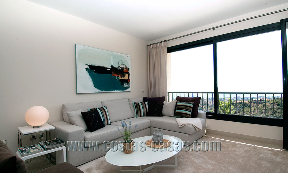 Te koop: Luxueus modern appartement in Marbella met spectaculair zeezicht 27371