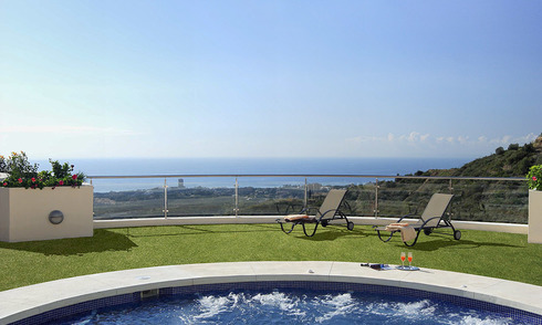 Te koop: Luxueus modern appartement in Marbella met spectaculair zeezicht 27409