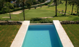 Marbella villa for sale: Frontline golf, moderne villa te koop in Nueva Andalucia - Marbella 22