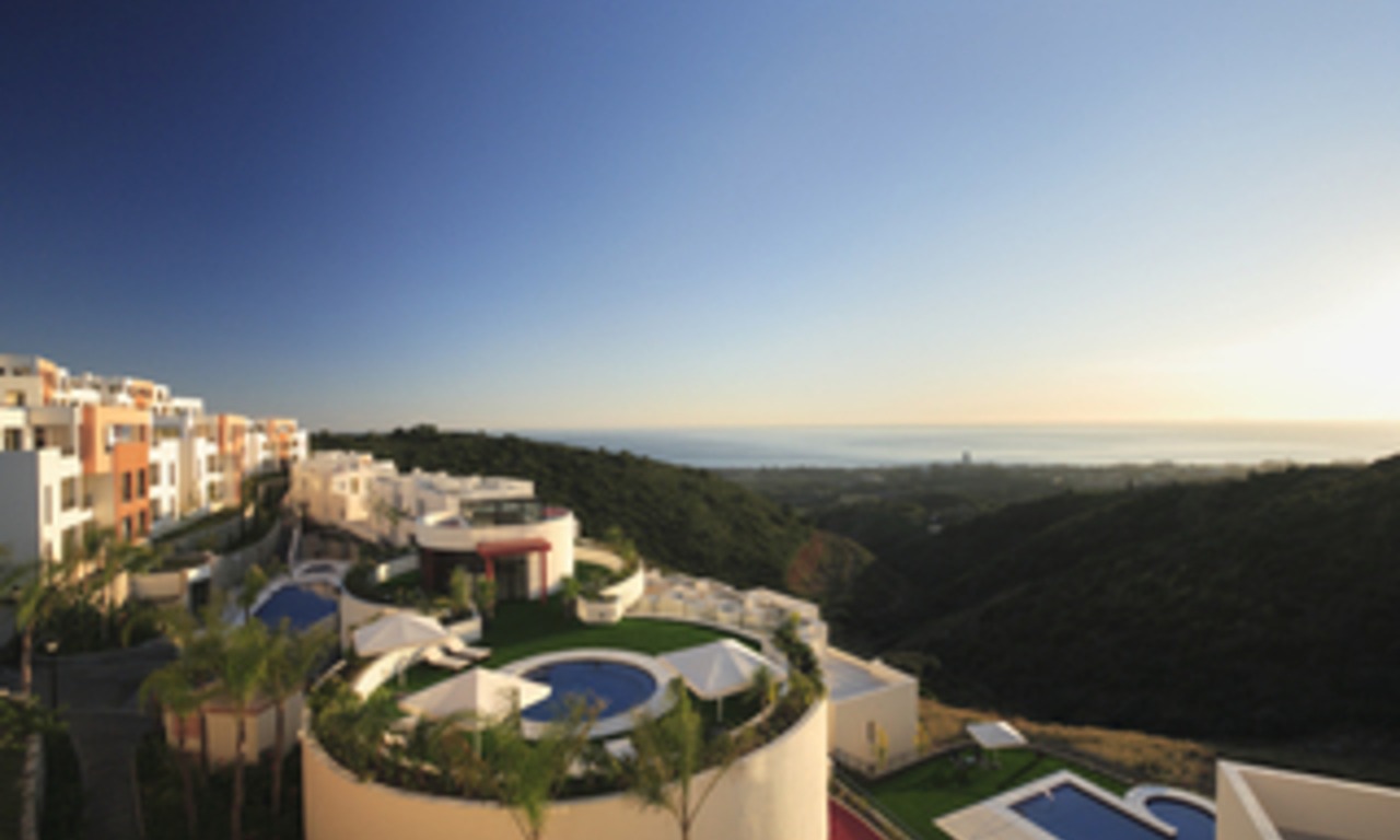 Nieuwe luxe moderne penthouse appartementen te koop in Marbella 15