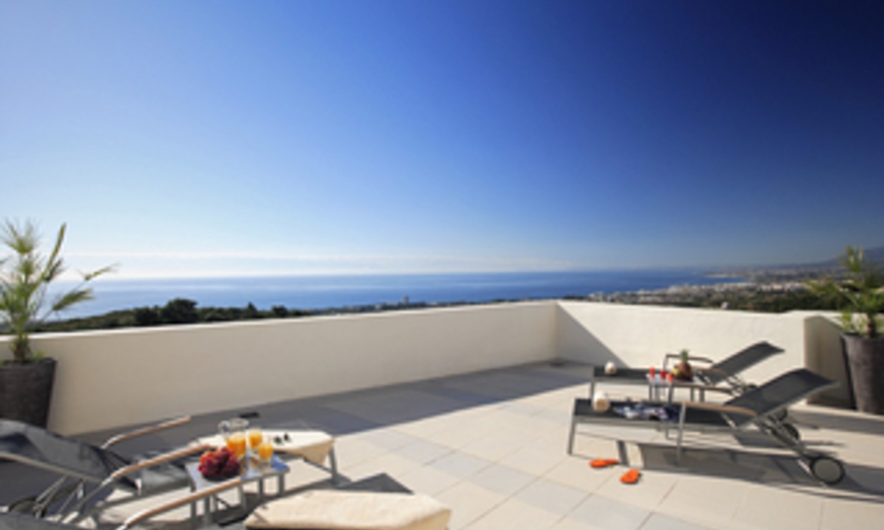 Nieuwe luxe moderne penthouse appartementen te koop in Marbella 1