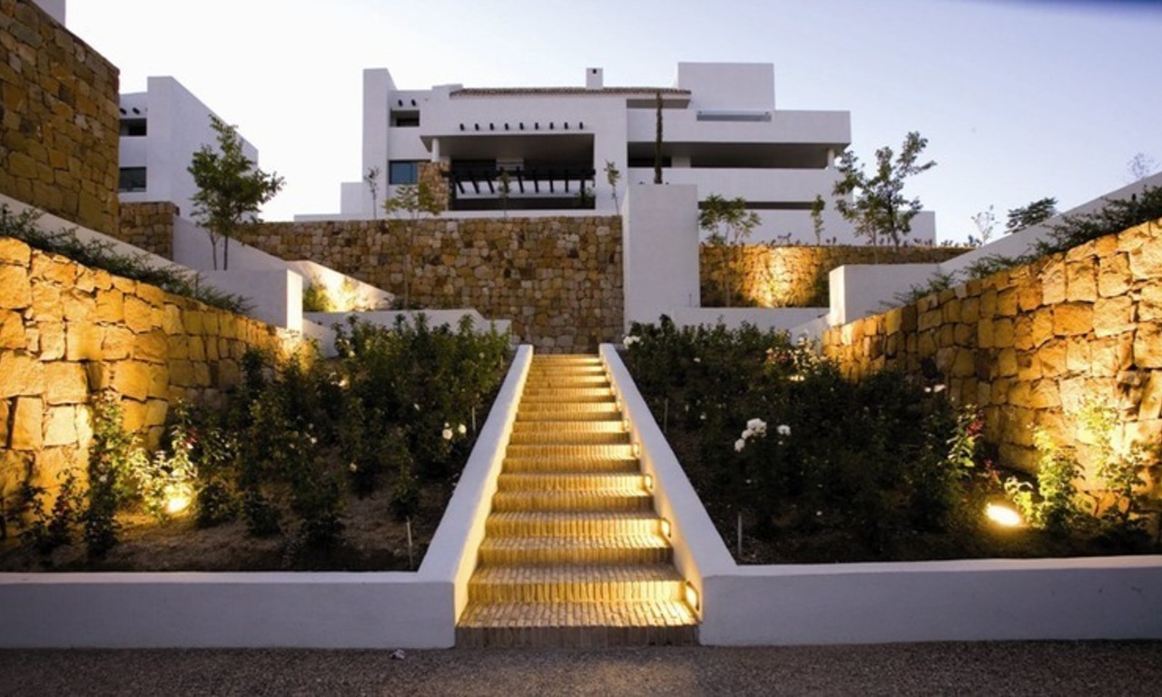 Moderne Frontline golf appartementen te koop, Marbella -Benahavis 1