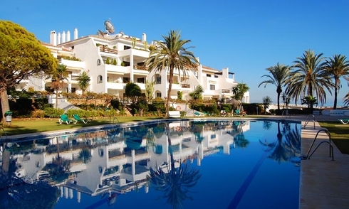 Beachfront appartementen en huizen te koop - Gouden Mijl - Marbella 