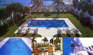 Exclusive beachfront Villa te koop, eerste lijn strand te Puerto Banus - Marbella 1