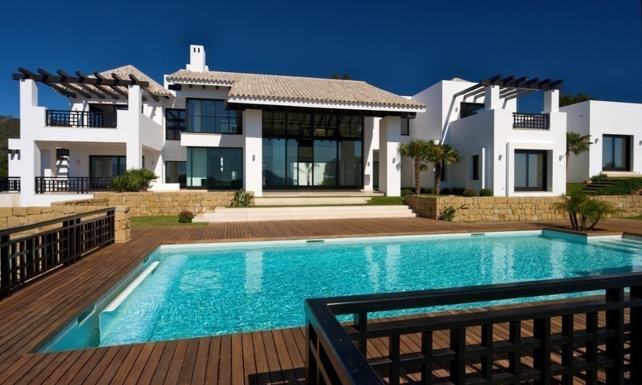 Nieuwe moderne villa te koop in exclusief golf resort te Benahavis - Marbella 3