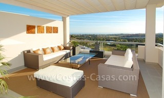 Moderne luxe golf appartementen te koop met zeezicht in het gebied van Marbella - Benahavis 6