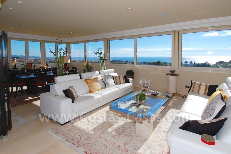 Luxe penthouse appartement te koop in Sierra Blanca, Marbella